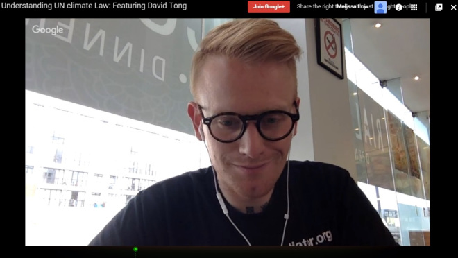 David Tong, lawyer and one of two founding co-chairs of the Aotearoa New Zealand Human Rights Lawyers Association and chairs P3 Foundation, New Zealand’s youth movement against extreme poverty. He was also a New Zealand Youth Delegate to the 2011 Durban talks.