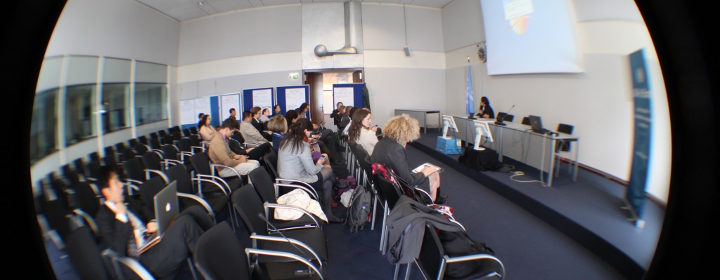 Daily strategy planning on the 21th floor of the UN tower in Bonn.
